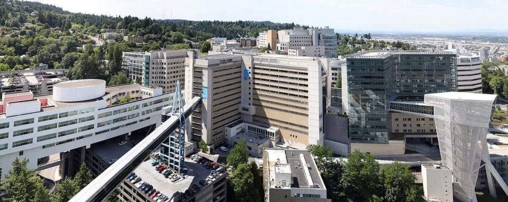 Campus of a medical school in Oregon