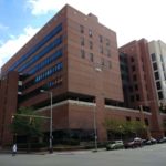 Building at a medical school in Alabama