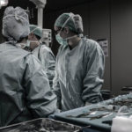 Group of doctors in the operating room