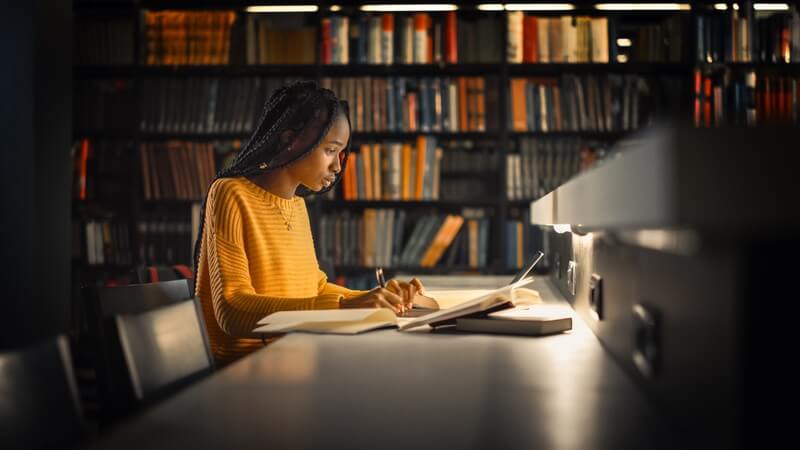 Student figuring out how to study for the MCAT